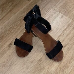 Rock & Candy Black and Brown Sandals